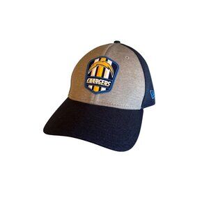 Los Angeles Chargers New Era Stretch Fit Cap Medium/Large Navy & Gray NFL